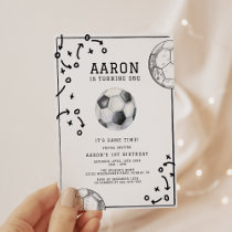 Soccer Birthday Party Invitation