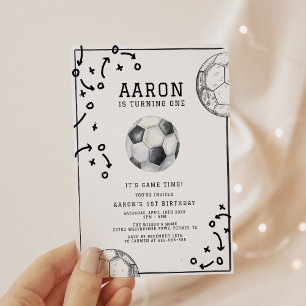 Soccer Birthday Party Invitation