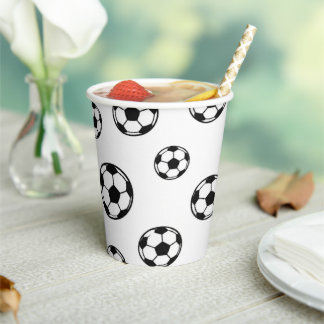 Soccer Birthday Party Paper Cups Football Celebrat