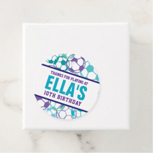 SOCCER Birthday Soccer Event Sporting Game Gift Favor Tags