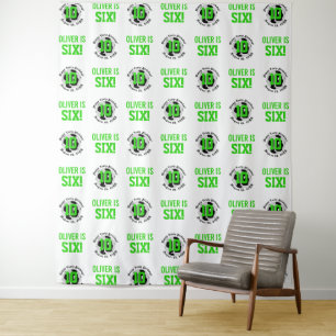 Soccer Birthday Step and Repeat Photo Backdrop