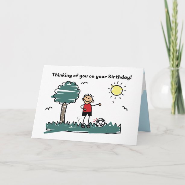 Stick Figure Birthday Cards | Zazzle