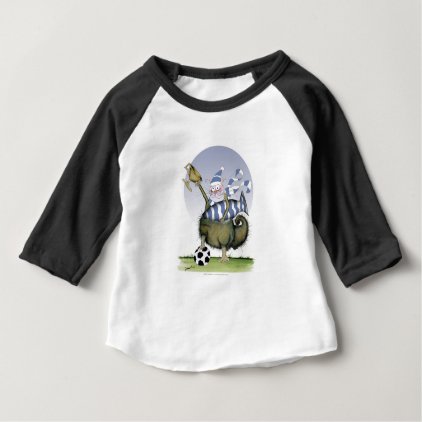 soccer blues kitty baby T-Shirt