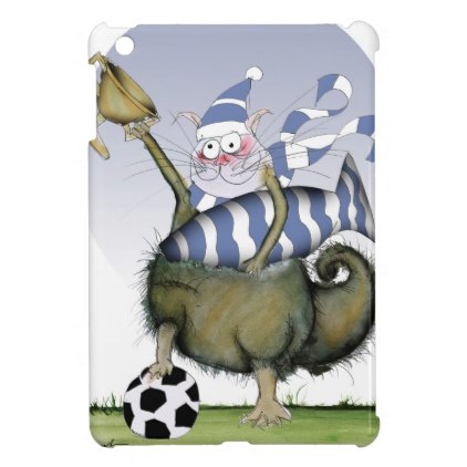 soccer blues kitty iPad mini cases