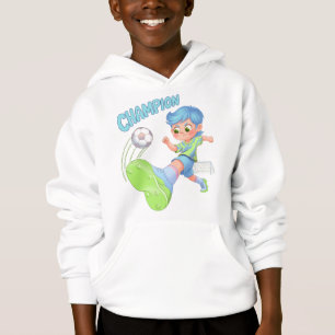 Soccer Boy Kicking Ball Future Soccer Star Hoodie