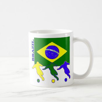 Soccer Brazil Coffee Mug by nitsupak at Zazzle