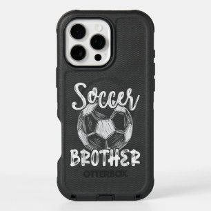 Soccer Brother Men Family Matching Team Player Soc iPhone 16 Pro Max Case