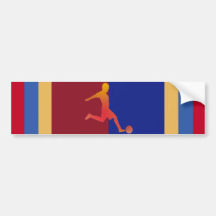 Soccer Bumpersticker Bumper Sticker
