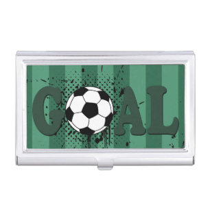 Soccer Business Card Case