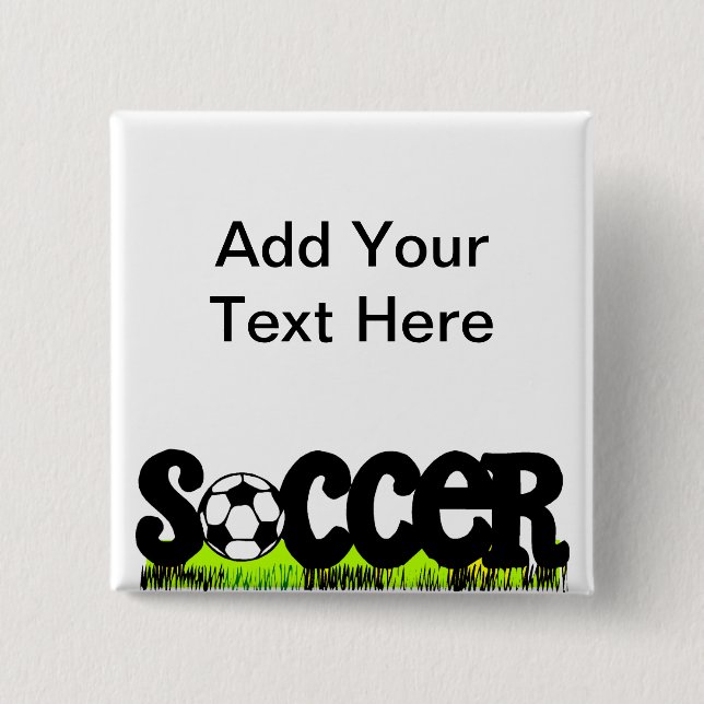 Soccer Button (Front)