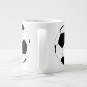 Soccer by The Happy Juul Company Large Coffee Mug (Back)