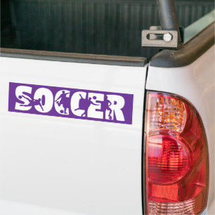 Soccer Car Bumper Sticker