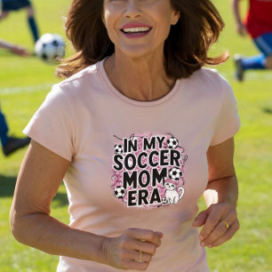 Soccer Cat Mom Era T-Shirt