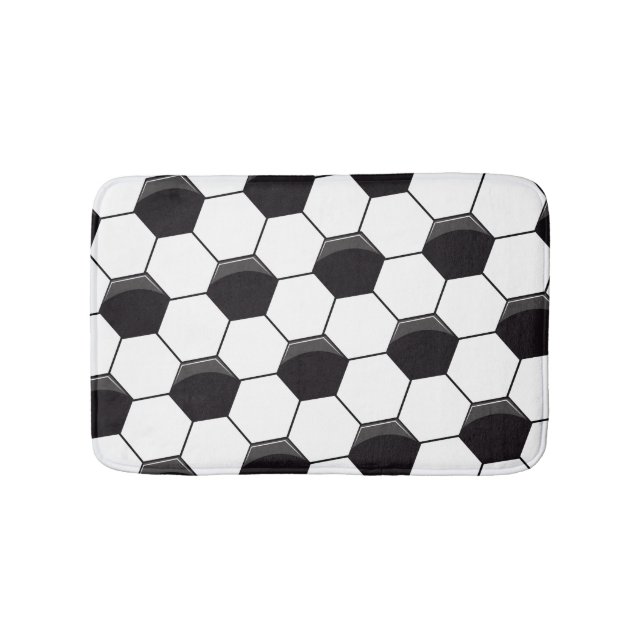 Soccer Cell Bathroom Mat (Front)