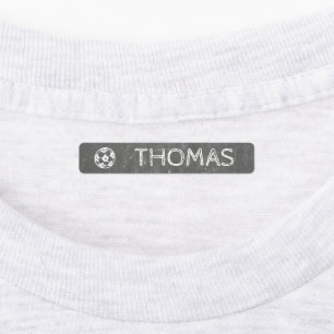 Soccer chalkboard   96 narrow children's labels