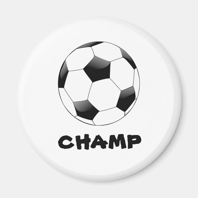 Soccer Champ Magnet (Front)