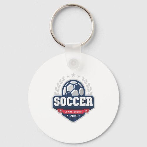 soccer championship keychain
