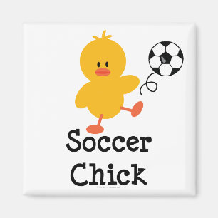 Soccer Chick Magnet