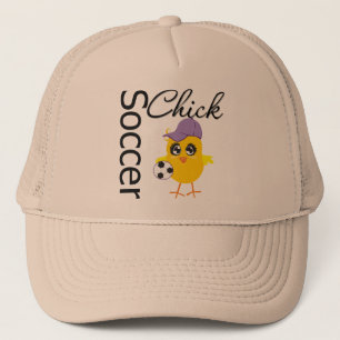 Soccer Chick v2 Trucker Hat