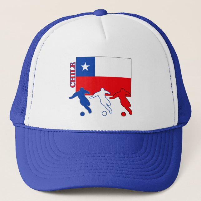 Soccer Chile Trucker Hat (Front)