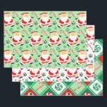 Soccer Christmas Gift Wrapping Paper<br><div class="desc">Creative soccer Christmas holiday gift wrap for your favorite soccer player.</div>
