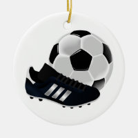 Soccer Christmas Ornament