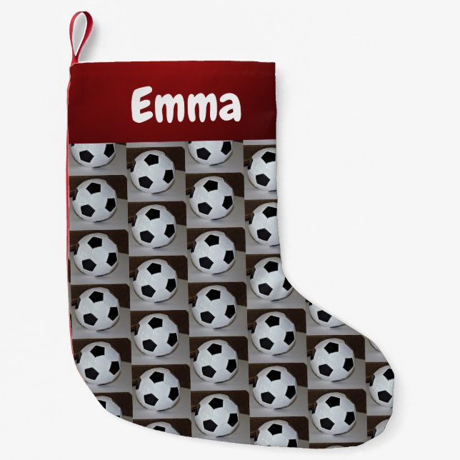 Soccer Christmas Stocking (Front)