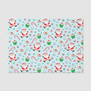 Soccer Christmas Tissue Paper