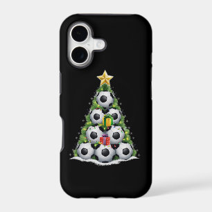 Soccer Christmas Tree Xmas Player Boys iPhone 17 Case