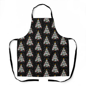 Soccer Christmas Tree Xmas Player Sports Lover Apron