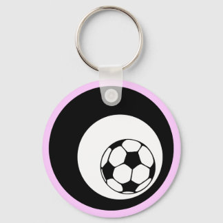 soccer. cicles. keychain