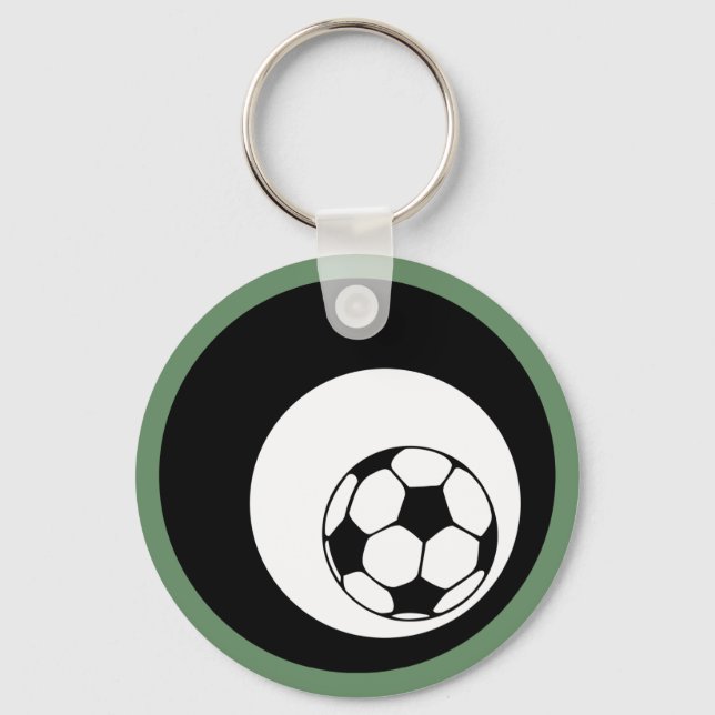 soccer circles keychain (Front)