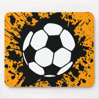 soccer : circles : mouse pad