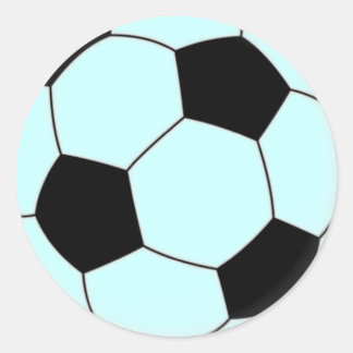 SOCCER CLASSIC ROUND STICKER