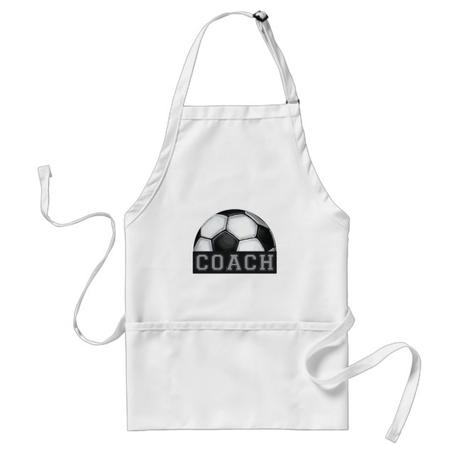 Soccer Coach Adult Apron (Front)