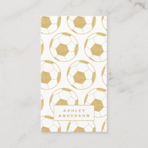 Soccer Coach and Personal Trainer Business Card