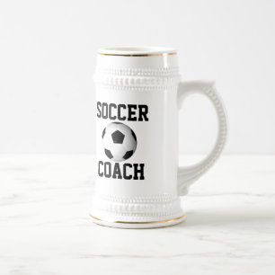 Soccer Coach Beer Stein