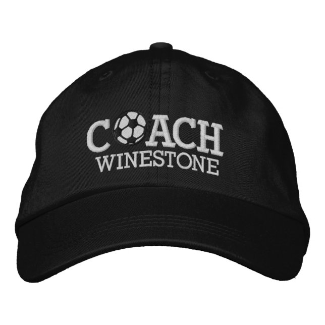 Soccer Coach Cap (Front)