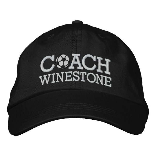 Soccer Coach Cap - SRF (Front)