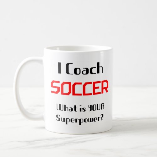 soccer coach coffee mug