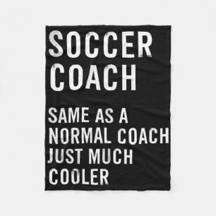 Soccer Coach Definition Funny  Fleece Blanket