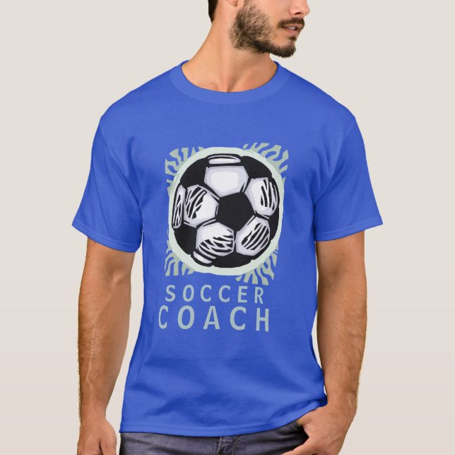 Soccer Coach Design T-shirt (Front)