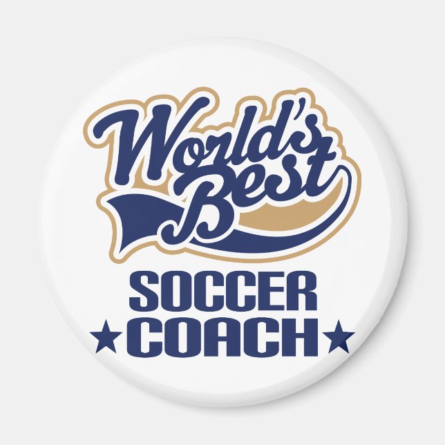 Soccer Coach Gift Magnet (Front)