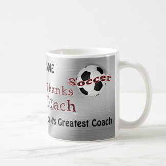 Soccer Coach Gifts Thank You MUG