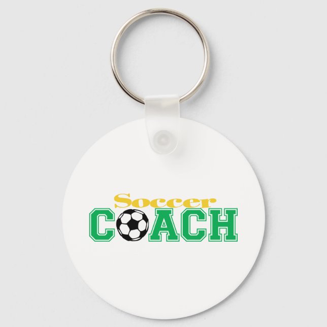 Soccer Coach Keychain (Front)