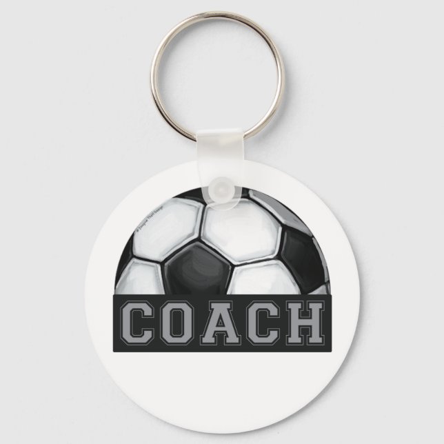 Soccer Coach Keychain (Front)