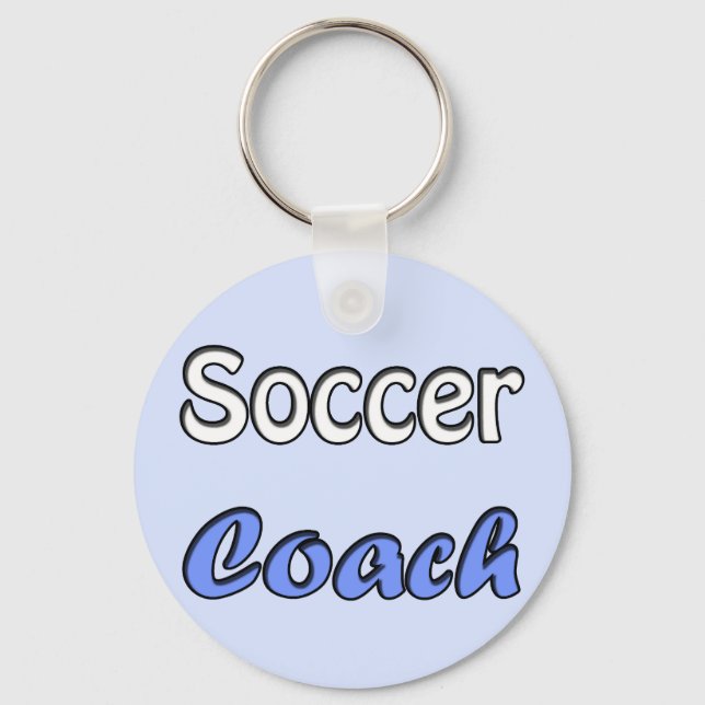 Soccer Coach Keychain (Front)