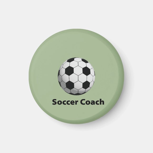 Soccer Coach Magnet (Front)