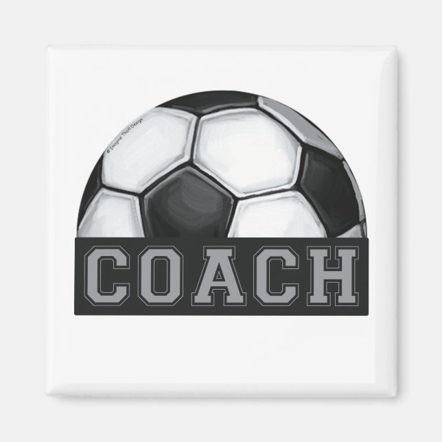 Soccer Coach Magnet (Front)