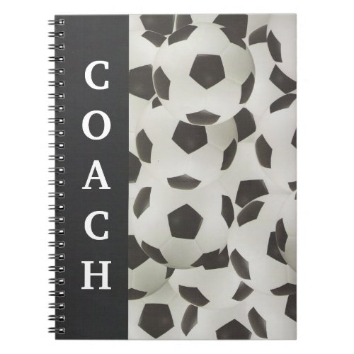 Soccer Coach Playbook Notebook